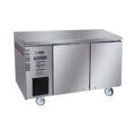 Besttop 600mm Deep 2 Door Under Bench Fridge 1200mm 215L