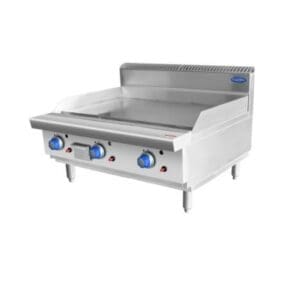 Cookrite AT80G9G-C Countertop Gas Griddle 900mm 3 Burner