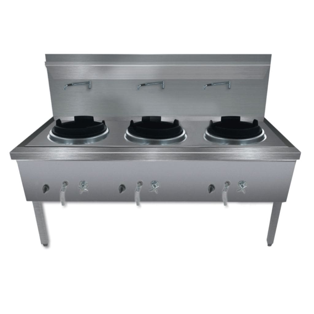 Gasmax WW-3N Triple Wok Gas Burner – Natural Gas / LPG