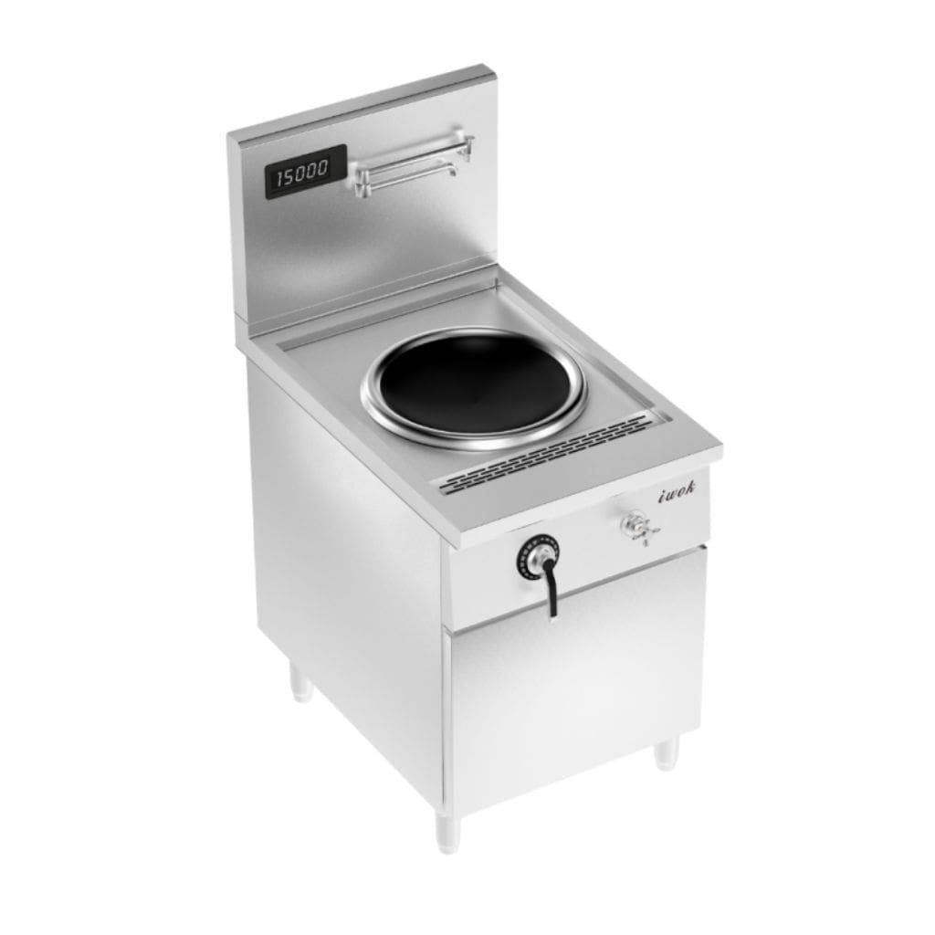 IWOK Heavy-Duty Single Induction Wok Burner IWOK-1