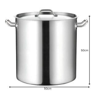 Kitchenknock 98L Big Stainless Steel Pot