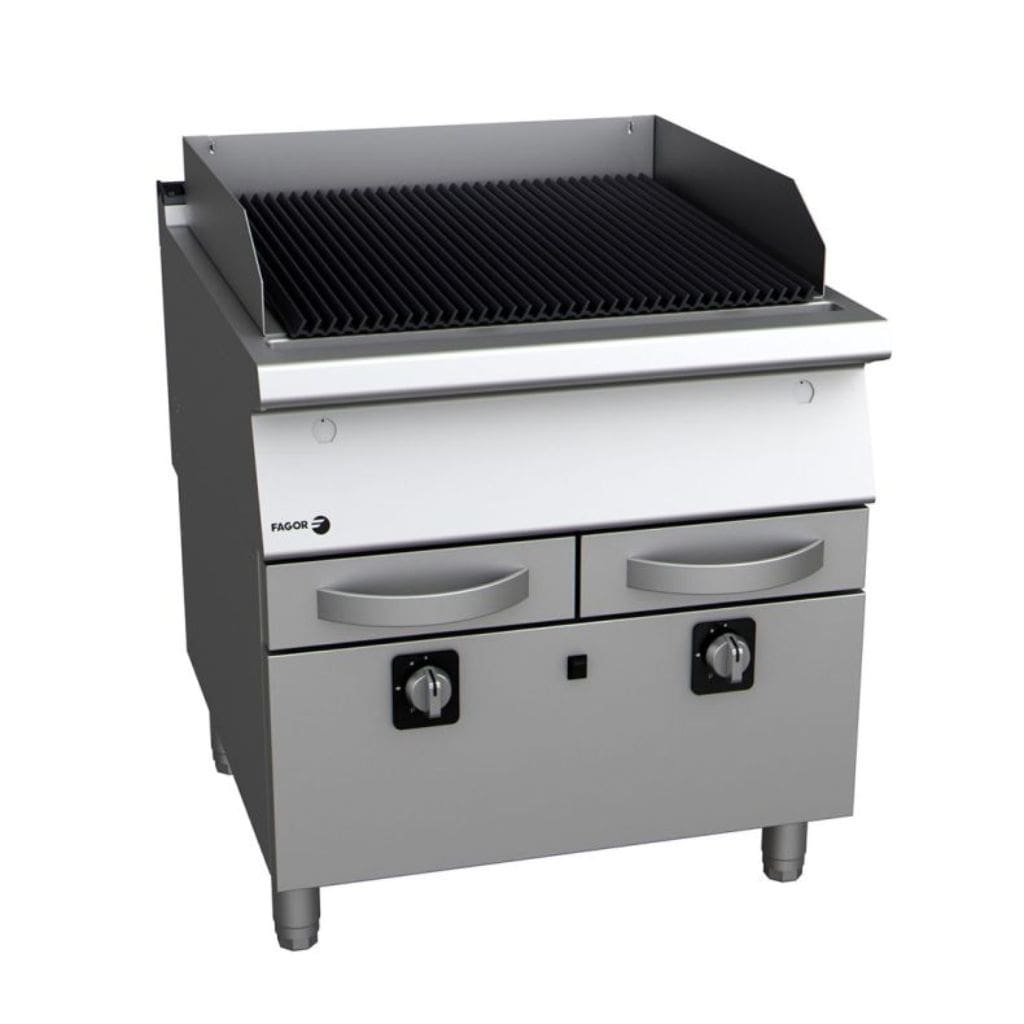Fagor 700 Series Free-standing Gas Chargrill B-G7101 (800mm Wide)