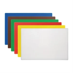Hygiplas Antibacterial Dishwasher Safe Cutting Board 450x300x12mm (6 Pack)