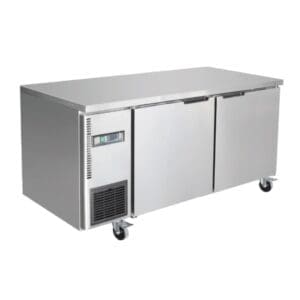 Thermaster TL1500BT 1500mm 2 Door Underbench Freezer 345L