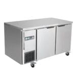 Thermaster TS1200BT 1200mm 2 Door Underbench Freezer 205L 600mm Deep