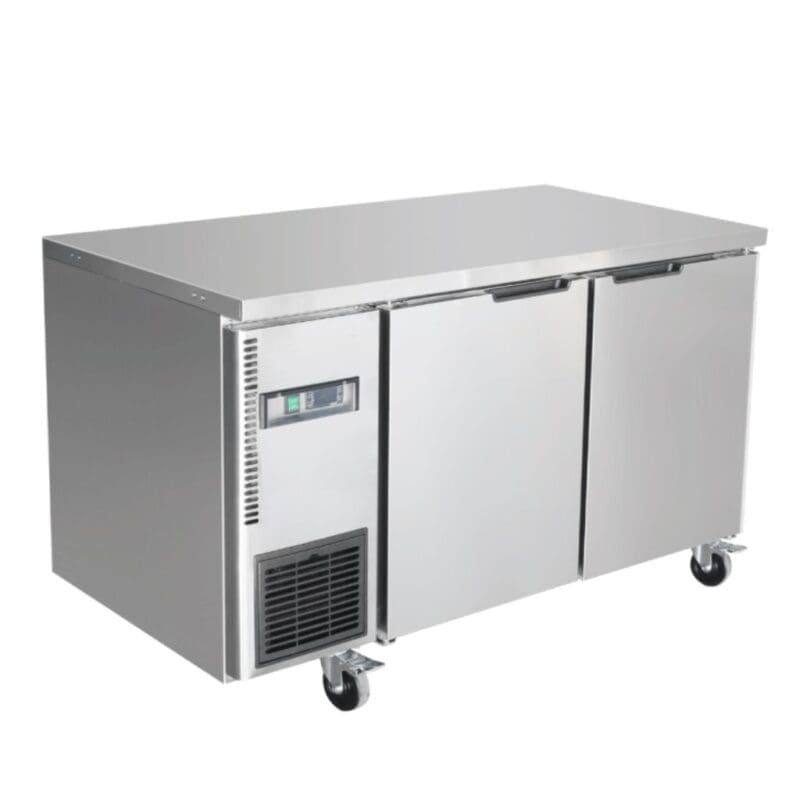 Thermaster TS1200BT 1200mm 2 Door Underbench Freezer 205L 600mm Deep