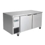 Thermaster TS1500BT 1500mm 2 Door Underbench Freezer 283L 600mm Deep