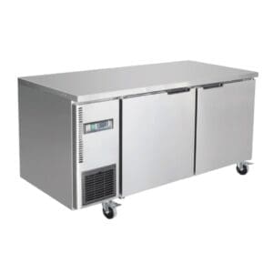 Thermaster TS1500BT 1500mm 2 Door Underbench Freezer 283L 600mm Deep