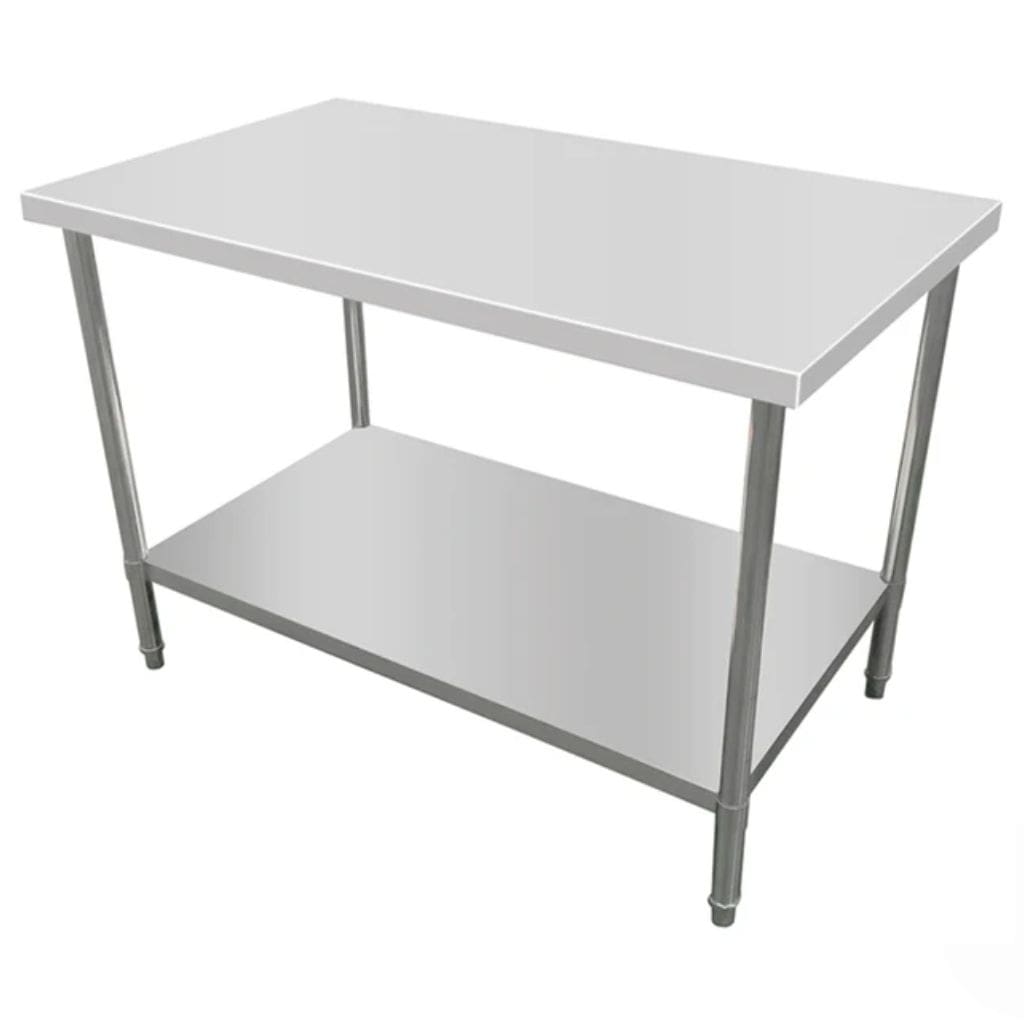 KN 450mm Deep Stainless Steel Benchtop with Undershelf