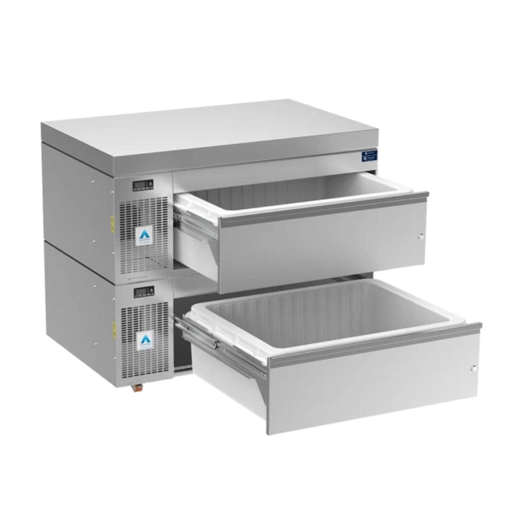 Adande VCS2 Double Dual Temperature Refrigerated Drawer