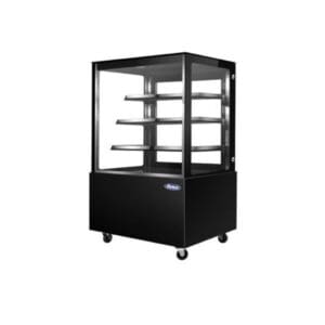 Atosa WDG096HF 900mm Square Cake Display Showcase 3 Shelves
