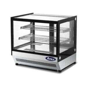 Atosa WSF160L Square Glass Countertop Cake/Dessert Display 900mm