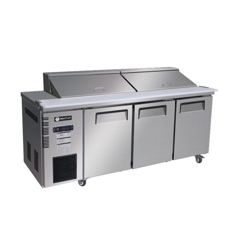 Besttop CUR18-3SD Sandwich Prep Fridge 1800mm 3 Doors