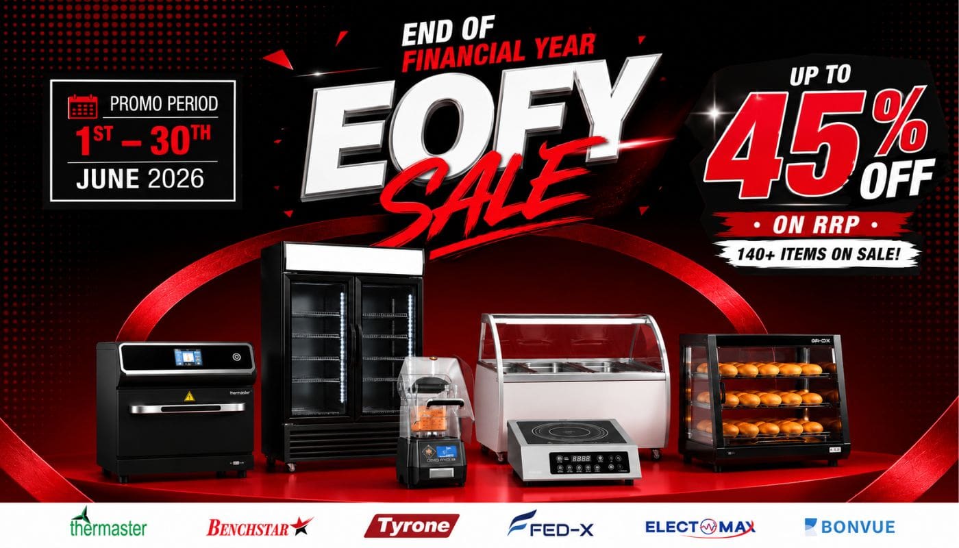 eofy 2026 commercial kitchen equipment sale