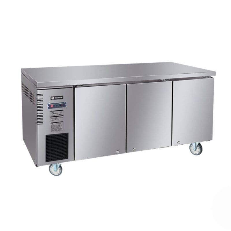 Besttop 380L 3 Door Underbench Freezer 600mm Depth