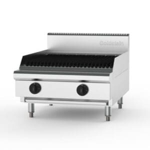 Goldstein BQG24-X 800 Series Gas Ceramic Rock Chargrill 600mm