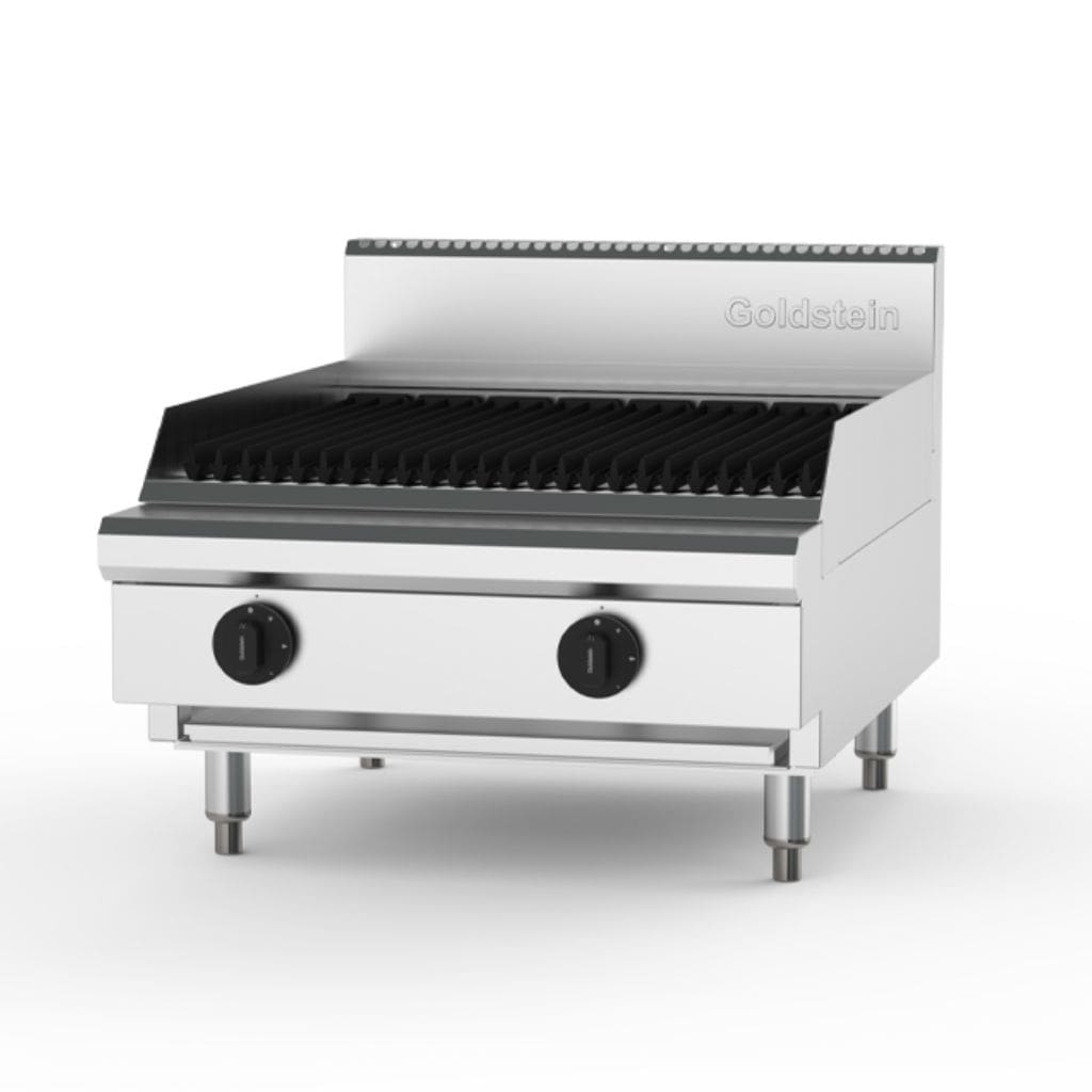 Goldstein BQG24-X 800 Series Gas Ceramic Rock Chargrill 600mm