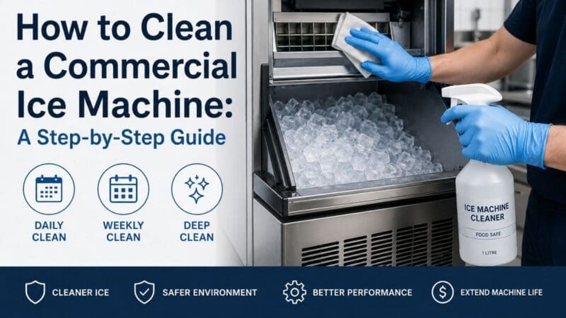 How to Clean a Commercial Ice Machine: A Step-by-Step Guide