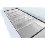 Polar UA019-A salad storage well on top