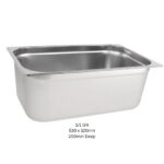 KN S/S Gastronorm Pan 1/1GN 530x325mm 200mm Deep
