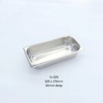 KN S/S Gastronorm(GN) Pan 1/3GN 325x176mm 65mm Deep