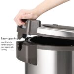 Cuckoo rice cooker handle for easy opening
