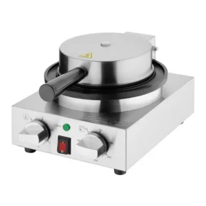 Apuro HS985-A Single Round Belgian Waffle Maker