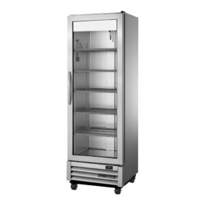 True Refrigeration T-15G-HC-FGD01 290L Slimline Glass Door Upright Fridge