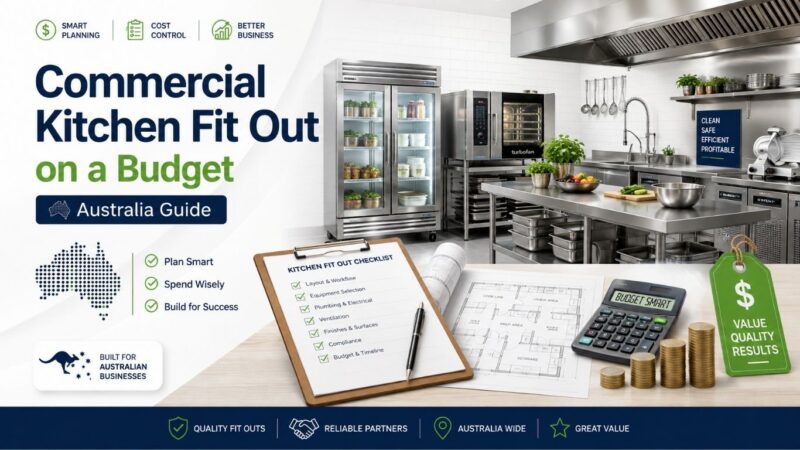 Commercial Kitchen Fit Out on a Budget