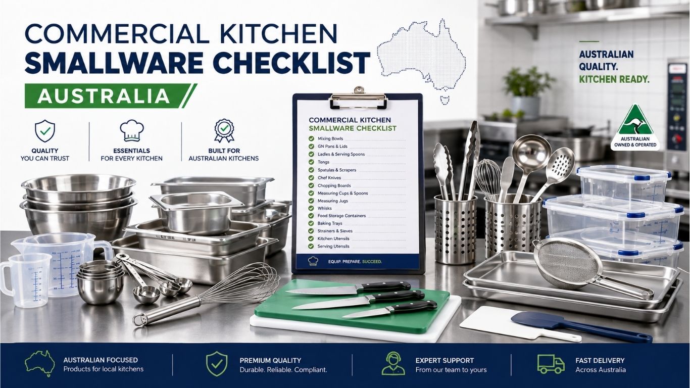 Commercial Kitchen Smallware Checklist Australia
