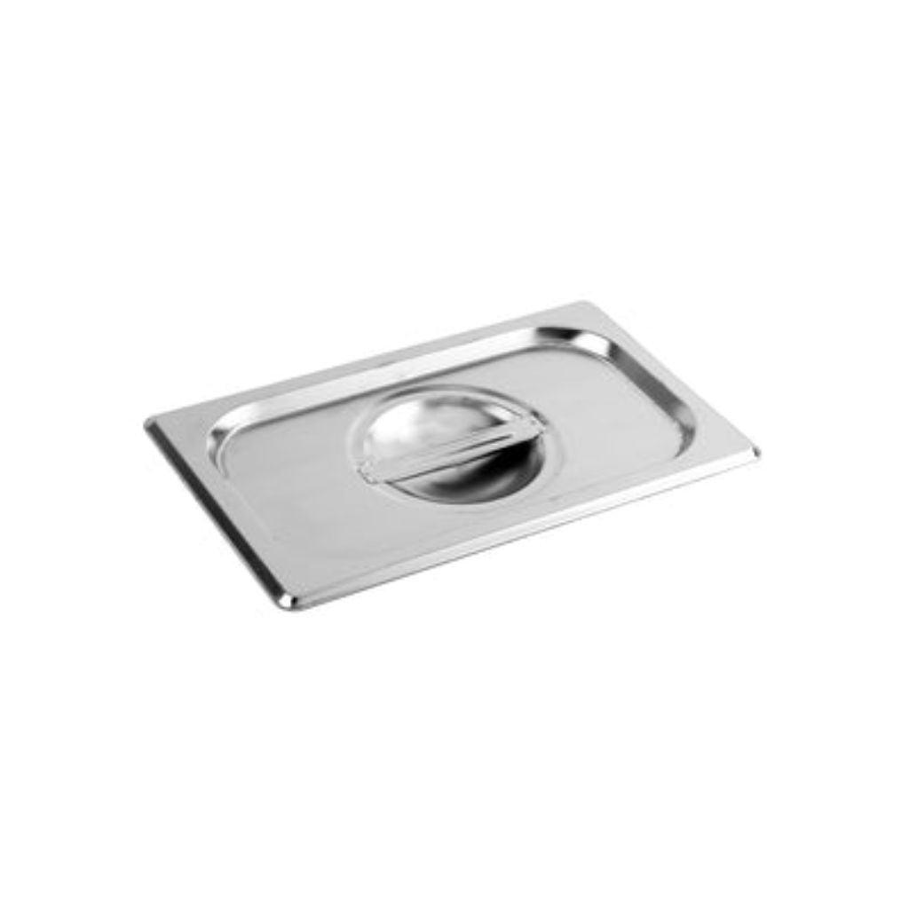 1/4 GN Gastronorm Pan Lid 265x162mm Stainless Steel