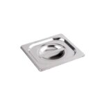 1/6 GN Gastronorm Pan Lid 176x162mm Stainless Steel