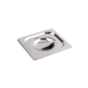 1/6 GN Gastronorm Pan Lid 176x162mm Stainless Steel