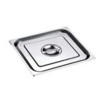 2/3 GN Gastronorm Pan Lid 355x325mm Stainless Steel