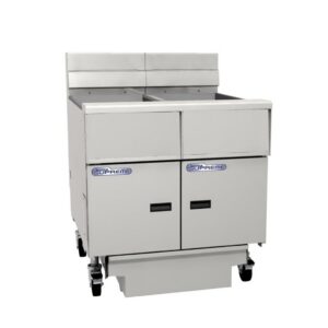 Pitco SE14-2/FD Solstice Electric Fryer – 2 Bank x 22L with Filter Drawer