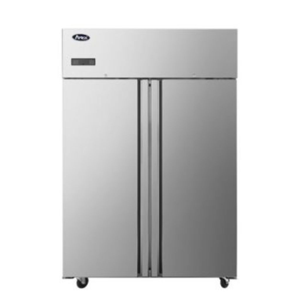 Atosa JBF80RSGR Slim 2 Door Upright Fridge 1090L