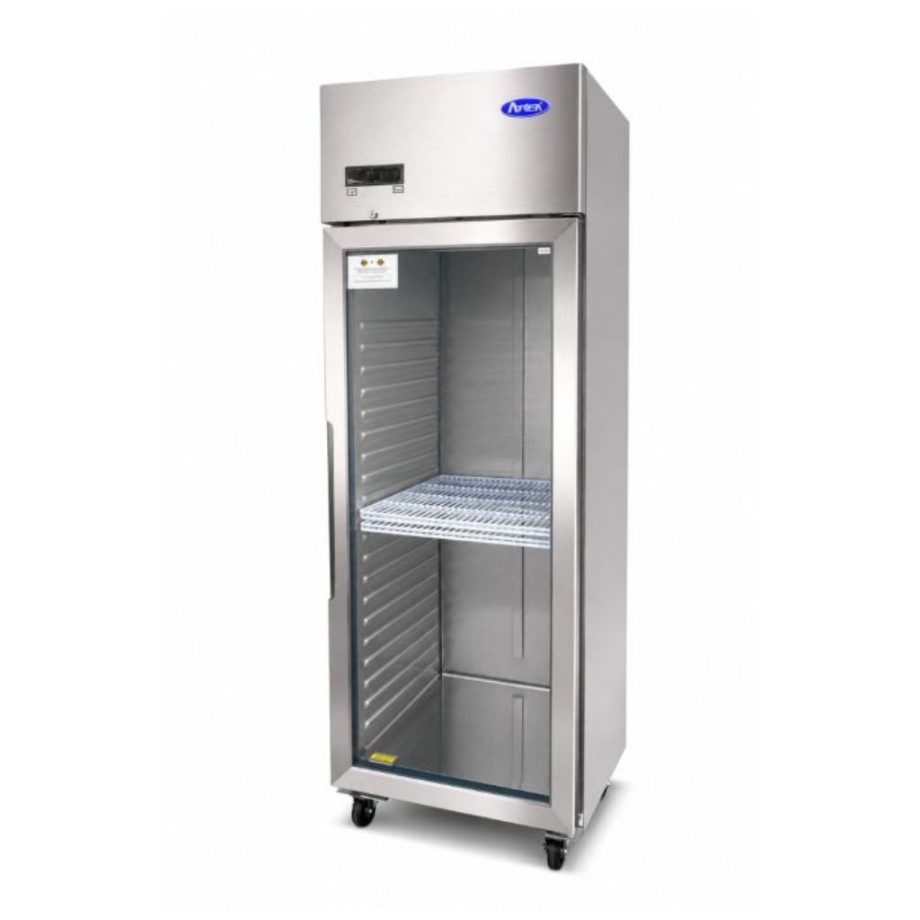 Atosa JCF40RSGR Single Glass Door Upright Fridge 552L
