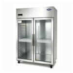 Atosa JCF80RSGR Double Glass Door Upright Fridge 1090L