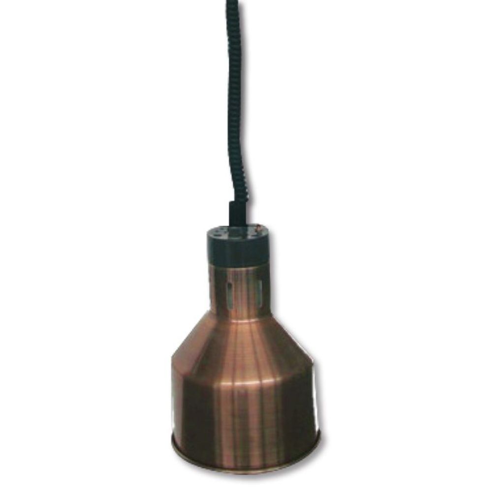 Benchstar Pull Down Heat Lamp Antique Copper HYWAL04