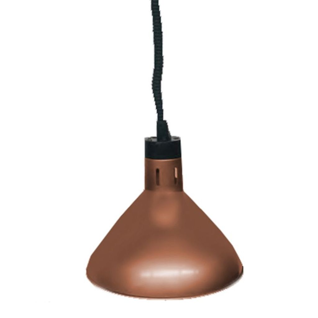 Benchstar Adjustable Pull Down Round Heat Lamp 270mm