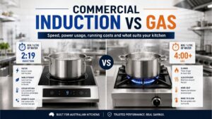 Commercial Induction vs Gas Cooktops