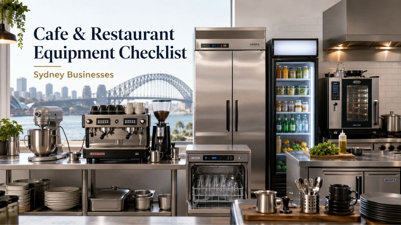 The Complete Cafe and Restaurant Equipment Checklist for Sydney Businesses
