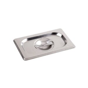 1/9 GN Gastronorm Pan Lid 176x108mm Stainless Steel
