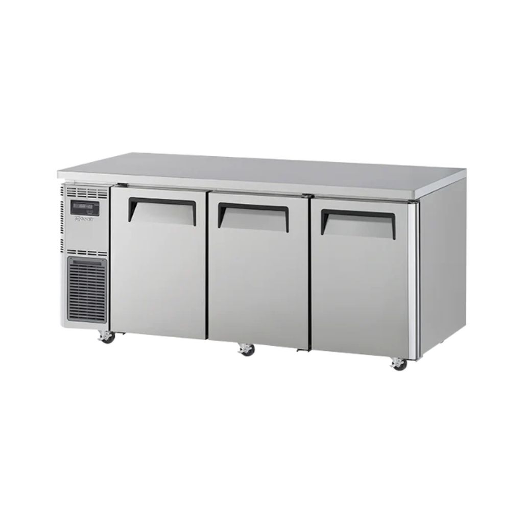 Turbo Air KUR18-3S-N 600mm Deep 3 Door Under Bench Fridge