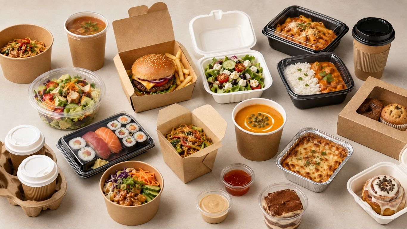 different types of takeaway containers in australia
