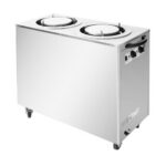 Elementry DR-2E Double Mobile Plate Heated Lowerator 160 Plates