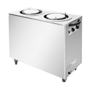 Elementry DR-2E Double Mobile Plate Heated Lowerator 160 Plates