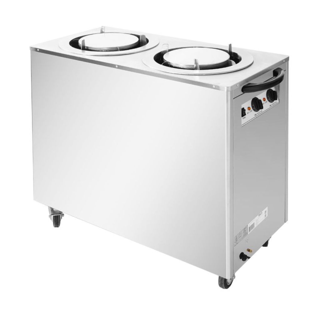 Elementry DR-2E Double Mobile Plate Heated Lowerator 160 Plates
