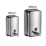 Kitchenknock 304 Stainless Steel Soap Dispenser 800ml or 1000ml