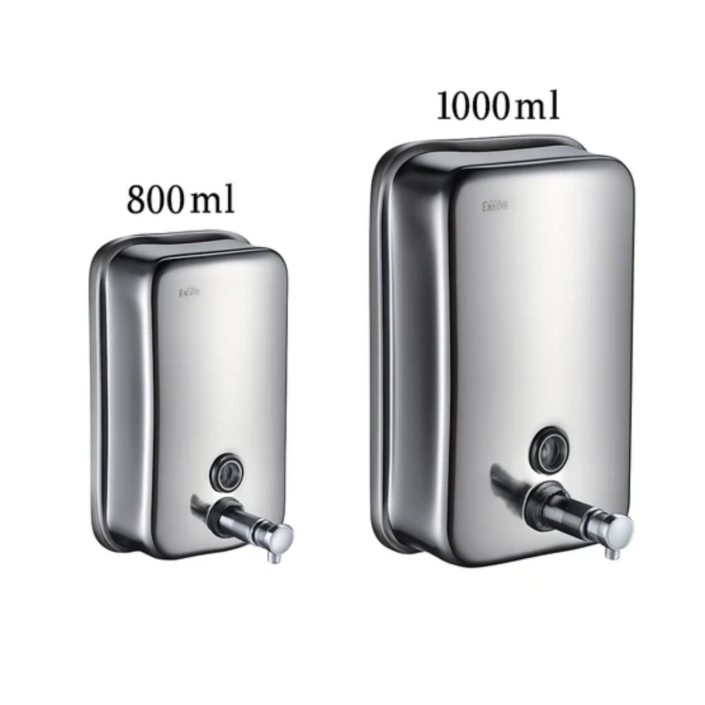 Kitchenknock 304 Stainless Steel Soap Dispenser 800ml or 1000ml